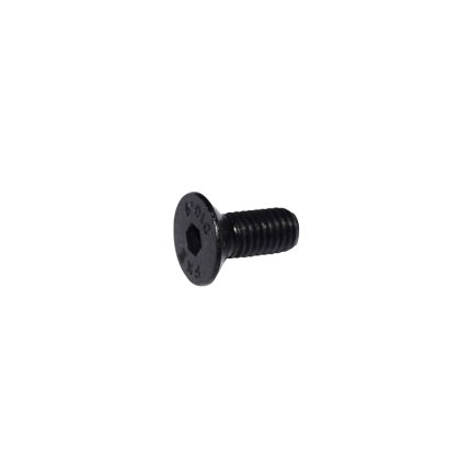 M5x0.8x12 Flat Head Socket Screw (Black Zinc)