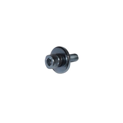M5x0.8x16 Socket Head Cap Combination Screw (Silver Zinc)