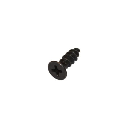 M5x2.2x15 Flat Head Phillips Screw (Black Zinc)