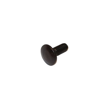 M6x1.0x15 Carriage Head Bolt (Black Zinc)
