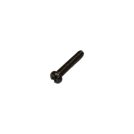 M4x0.7x20 Pan Head Phillips Screw (Black Zinc)