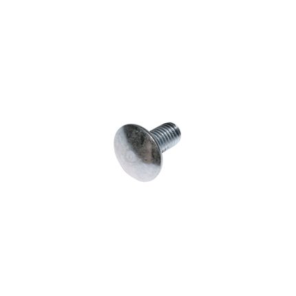 M8x1.25x16 Carriage Head Shoulder 3.5mm Bolt (Silver Zinc)