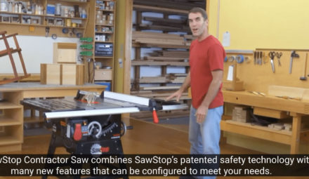 SawStop Contractor Saw