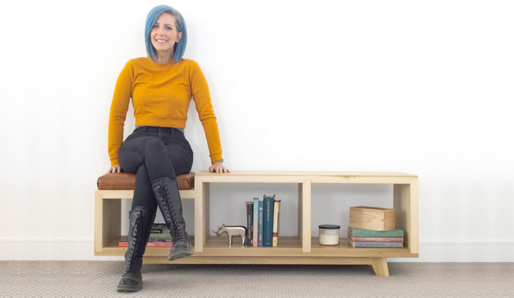 Bookshelf Bench Building Plans