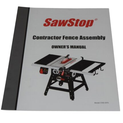Contractor Fence Assembly Owner's Manual