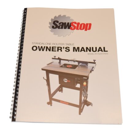 Standalone Router Table Owner's Manual (Model RT-FS/RT-PHFS)