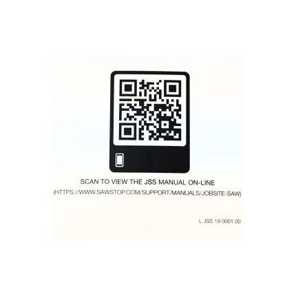 QR Code Label for JSS