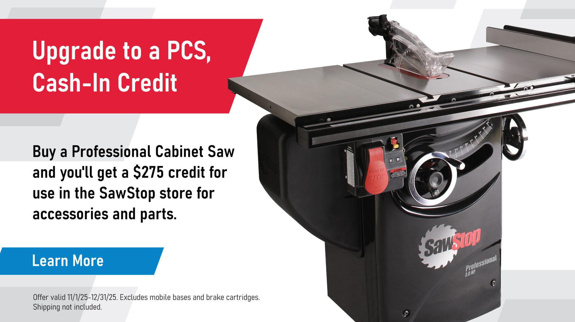 Upgrade to a PCS, Cash-In Credit